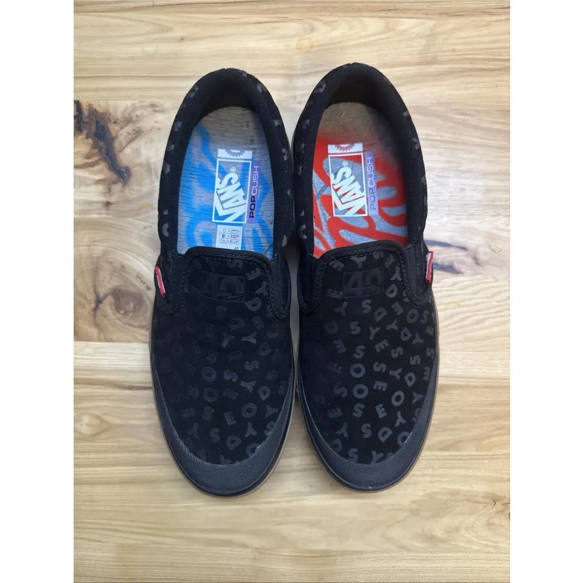 Vans shoes - VANS Slip-On - VN0IL51JY - Black, Manufacturer: (Woven Checkerboard) Peacoat/Marshmallow 3