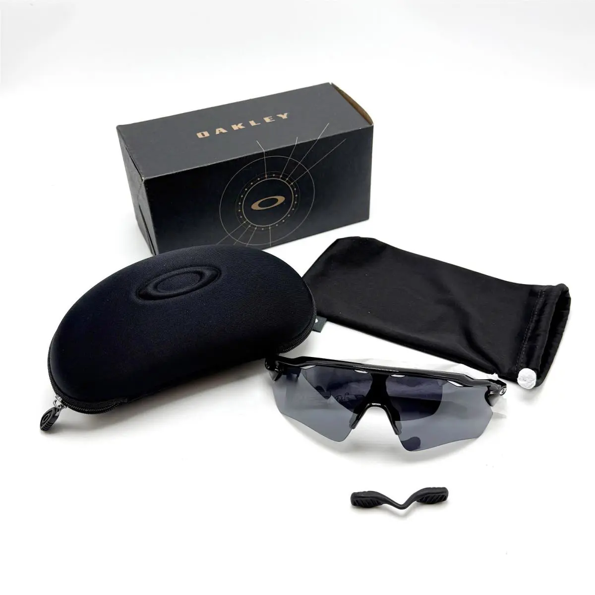 Radar EV Path Sunglasses Polished Black Frame OO9208-5238 by Oakley