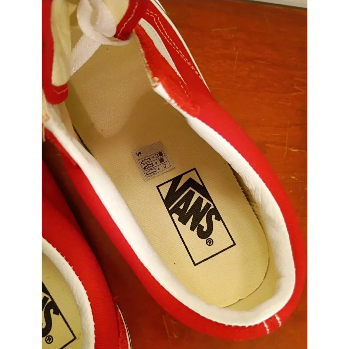 Vans shoes - VANS Old Skool - Old Skool - OFF THE WALL - Red (UPC: 193394062232) 10