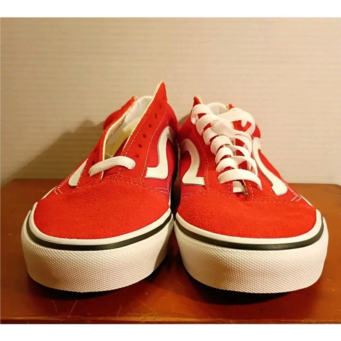 Vans shoes - VANS Old Skool - Old Skool - OFF THE WALL - Red (UPC: 193394062232) 6