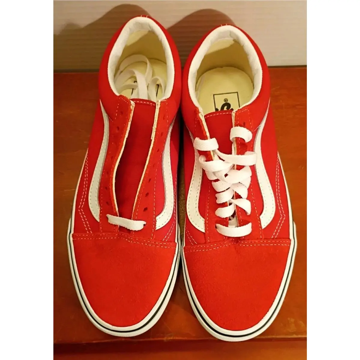 Vans shoes - VANS Old Skool - Old Skool - OFF THE WALL - Red (UPC: 193394062232) 7