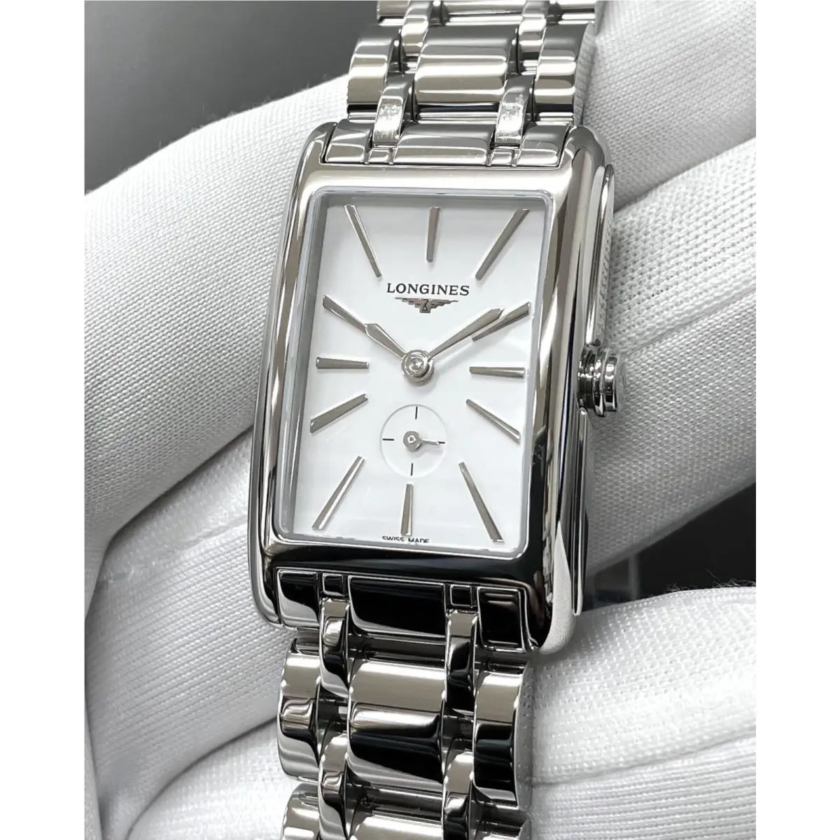 Longines Dolcevita Quartz 23mm White Dial Women`s Watch L5.512.4.11.6
