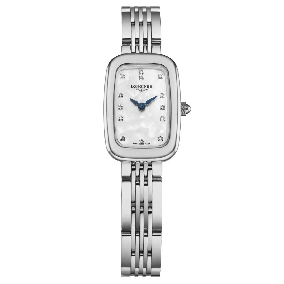 Longines Equestrian Quartz Diamond White Dial Ladies Watch L61404876