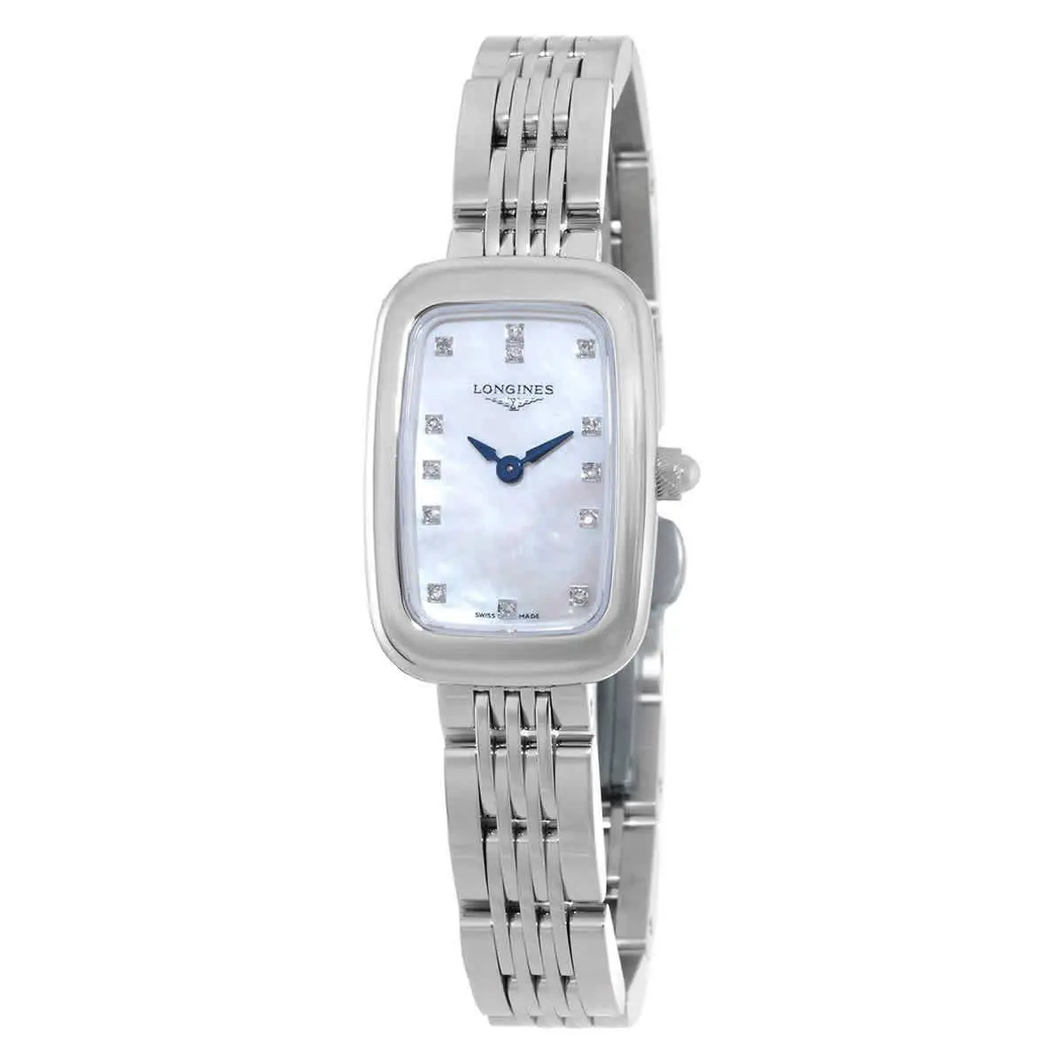 Equestrian Quartz Diamond White Dial Ladies Watch L61404876 by Longines