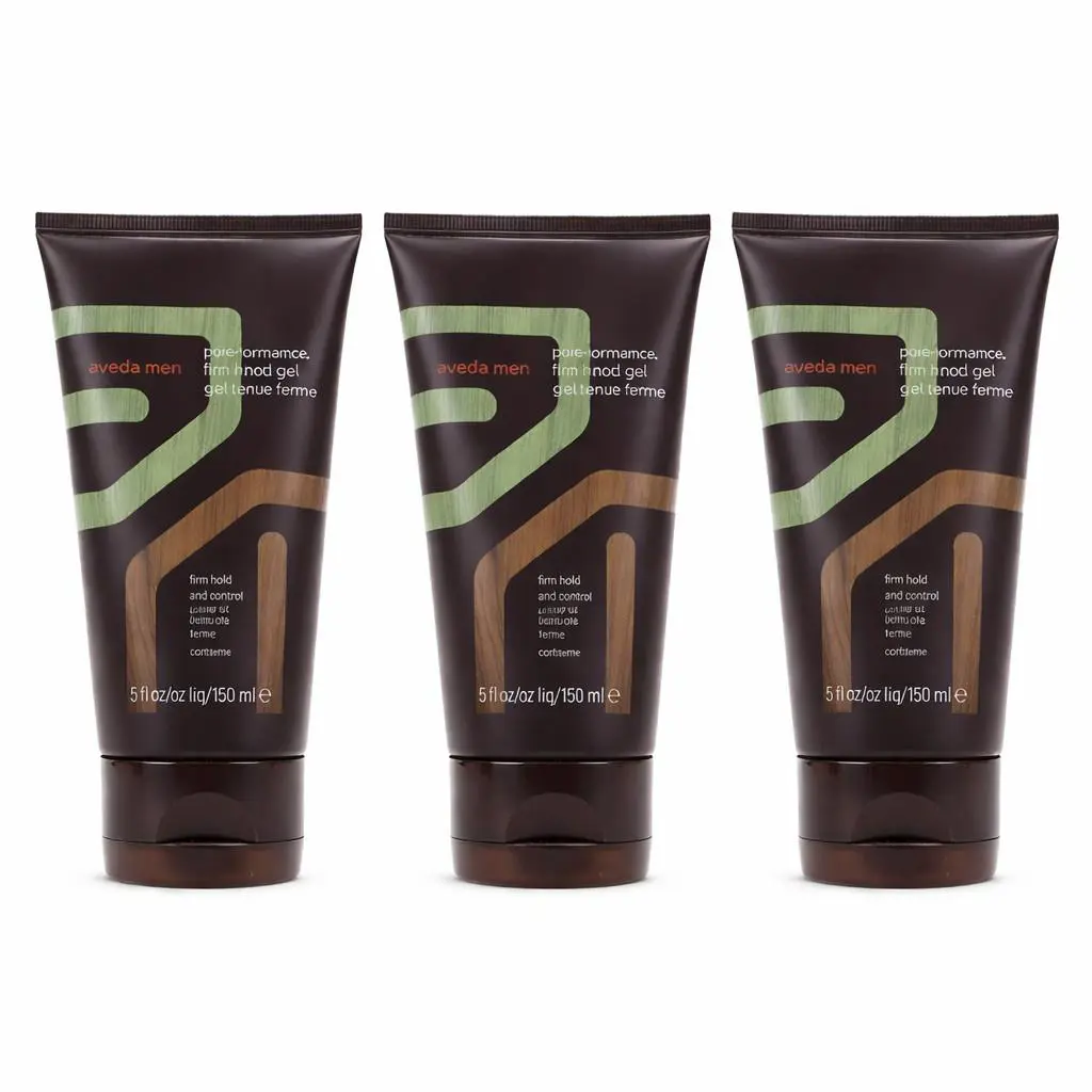 Men Pure-formance Firm Hold Gel Pack of 3 150ml / 5oz by Aveda