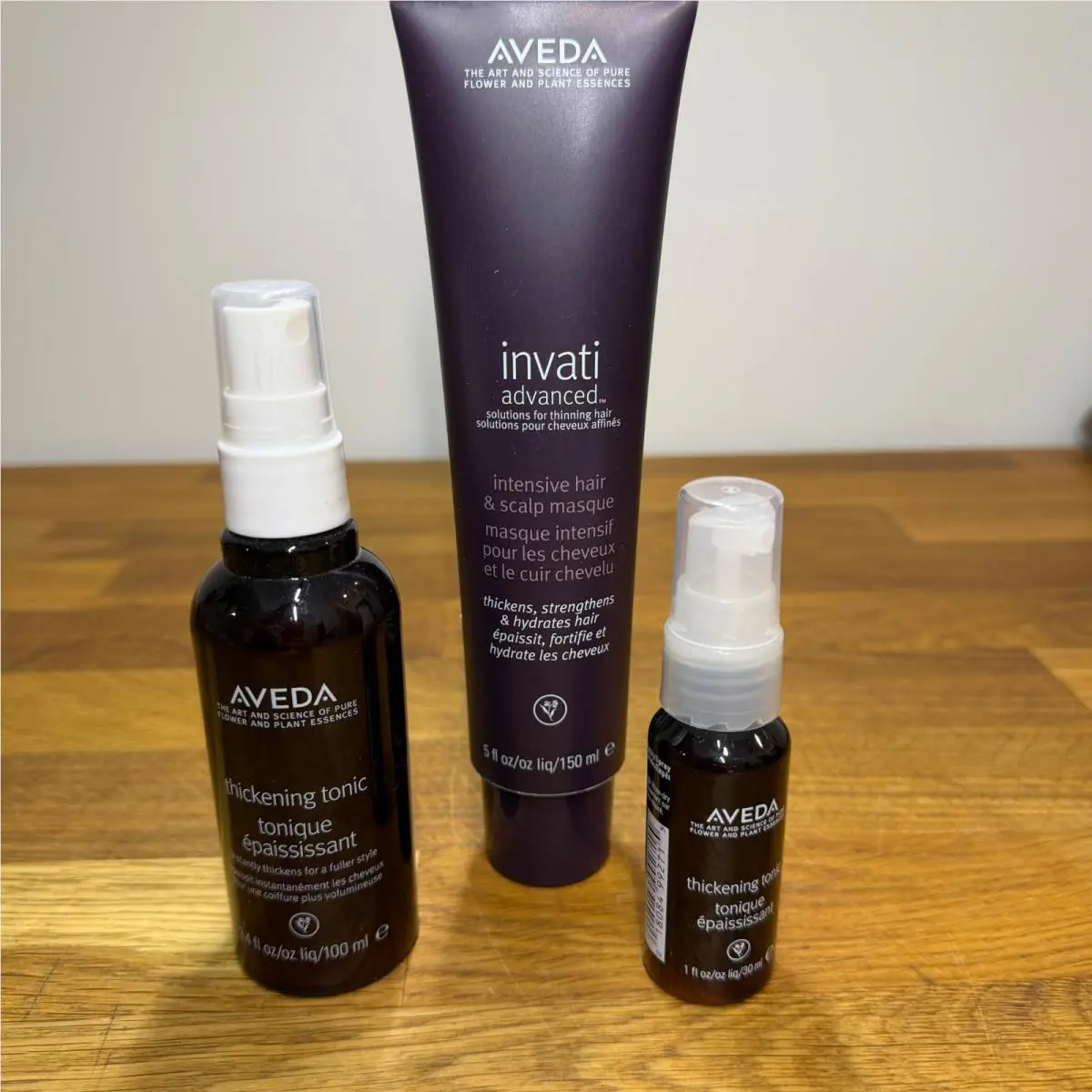 Aveda Invati Advanced Intensive Hair and Scalp Masque 5 oz Thickening Tonic 3.4