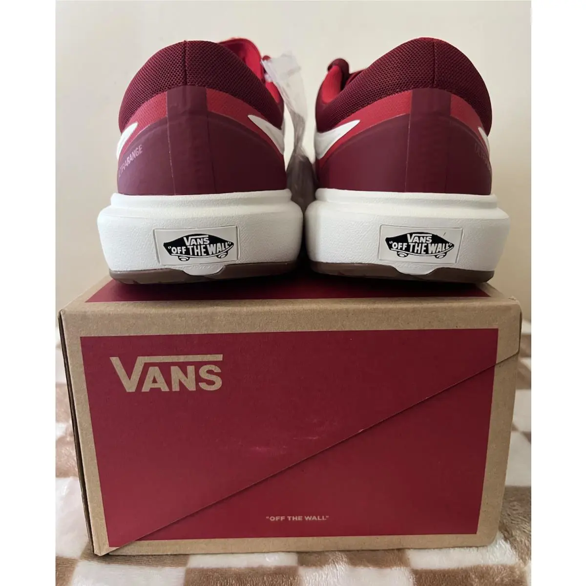 Vans shoes - VANS UltraRange - UltraRange - VN000Y79GZG - Bordeaux/Marshmallow 9