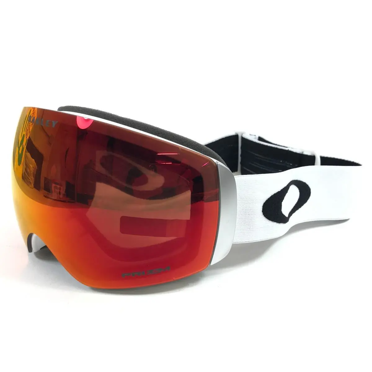 Snow Goggles Flight Deck M OO7064-24 Matte White Prizm Torch Iridium Gbl by Oakley