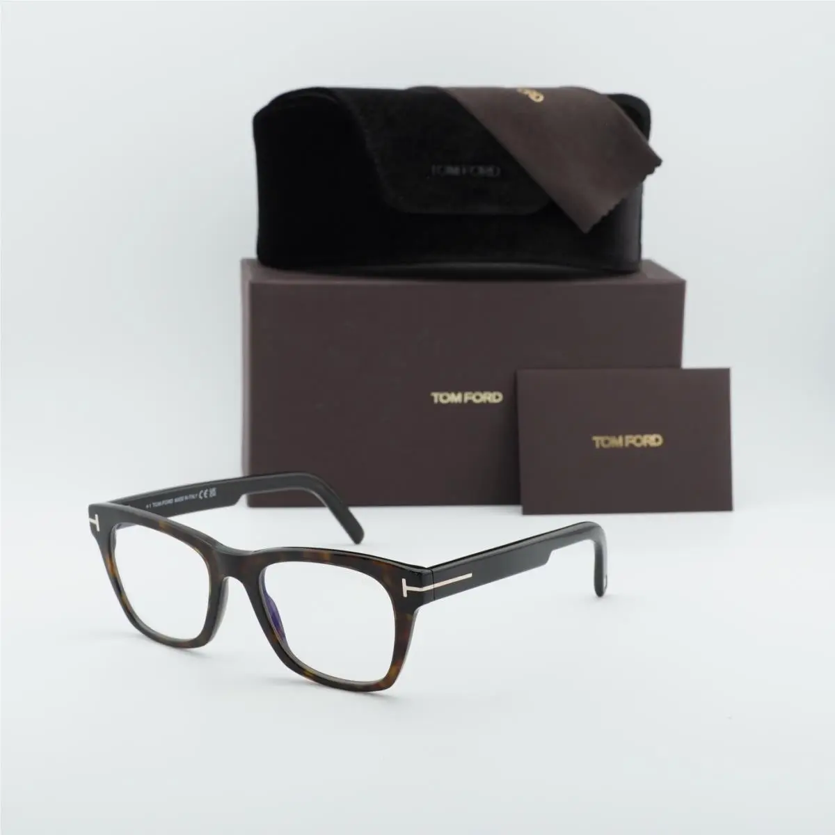 Tom Ford FT5886-B 052 Dark Havana 52mm Eyeglasses
