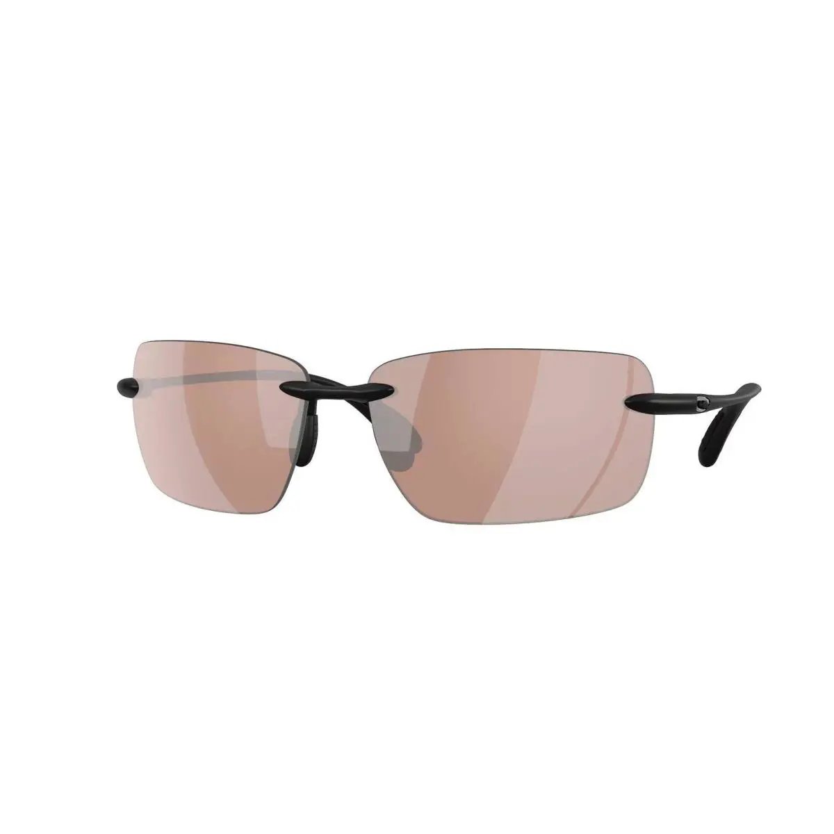 Costa Sunglasses-gulf Shore-matte Black/copper Silver Mirror-580P