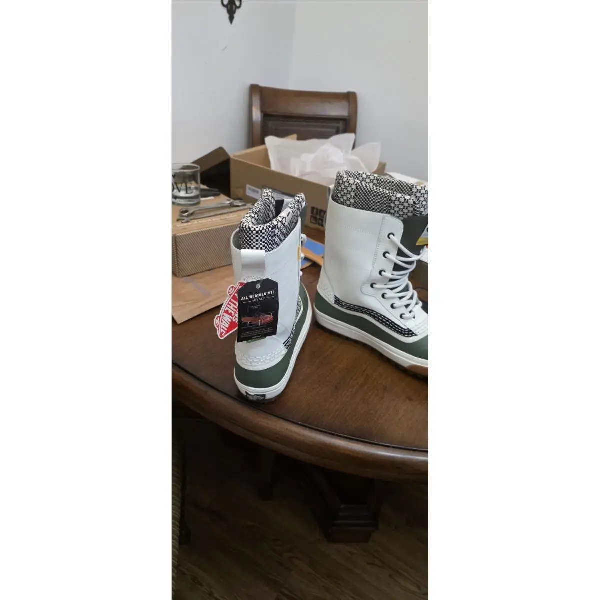 Vans shoes - VANS MTE - MTE - Green & White 1