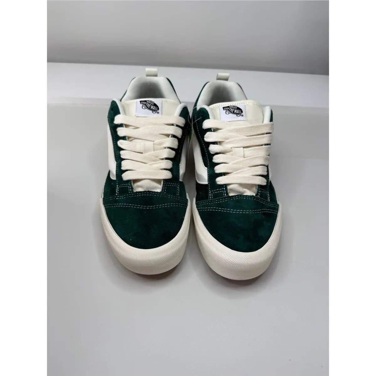 Vans shoes - Knu Skool Pig Suede Green - Green 2
