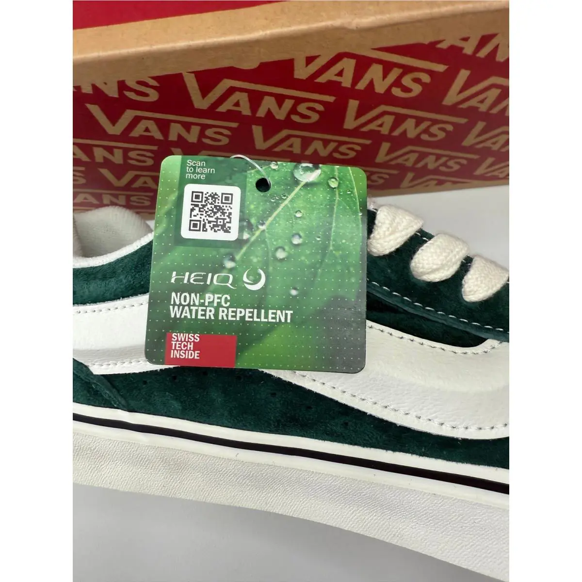 Vans shoes - Knu Skool Pig Suede Green - Green 5