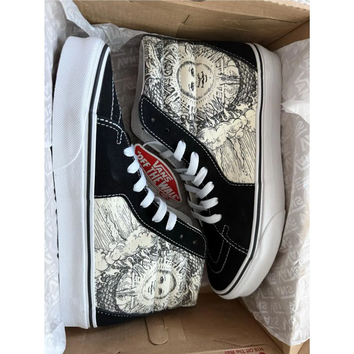 Vans shoes - SK8-Hi Ouroboros - Ouroboros - SK8-Hi Ouroboros - Black 12