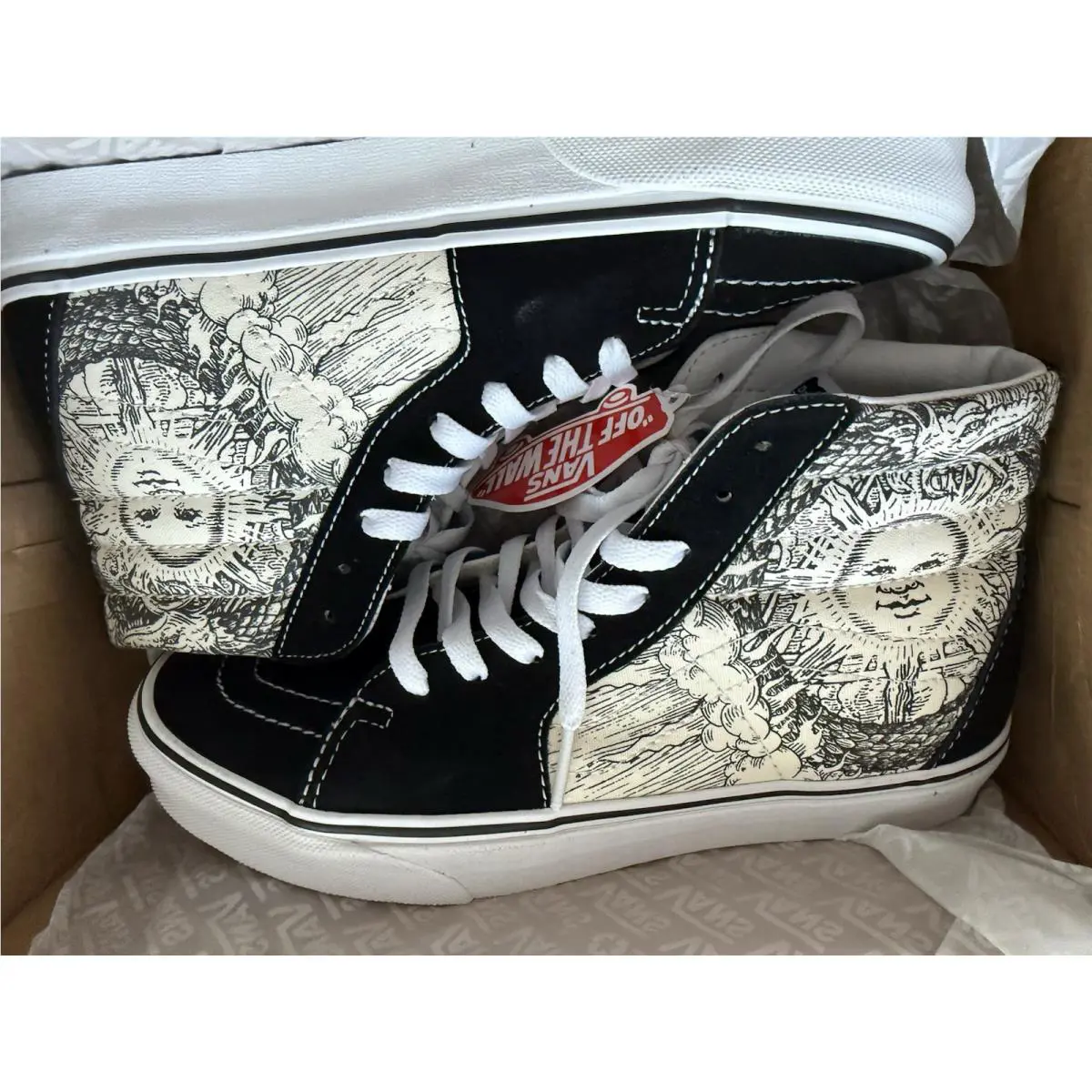 Vans shoes - SK8-Hi Ouroboros - Ouroboros - SK8-Hi Ouroboros - Black 0