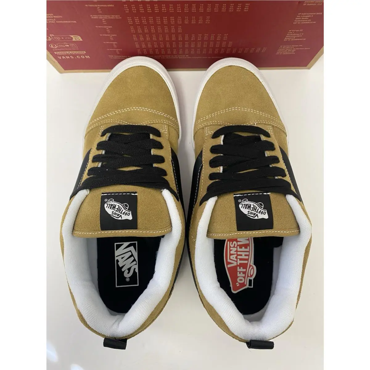 Vans shoes - VANS Knu Skool - Knu Skool - Beige, Manufacturer: Gray 2