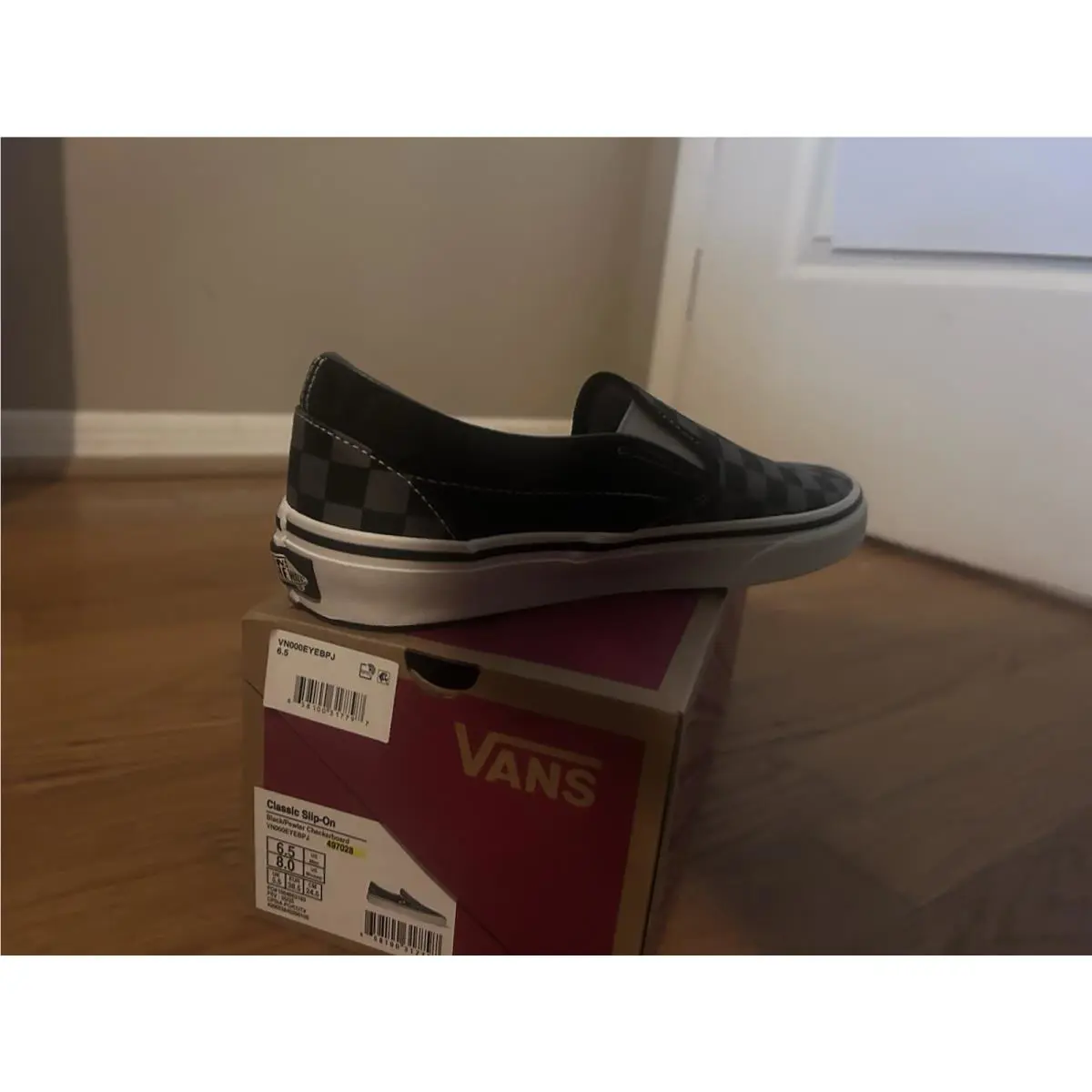 Vans shoes - VANS Classic Slip-On - Classic - Black/Pewter 5
