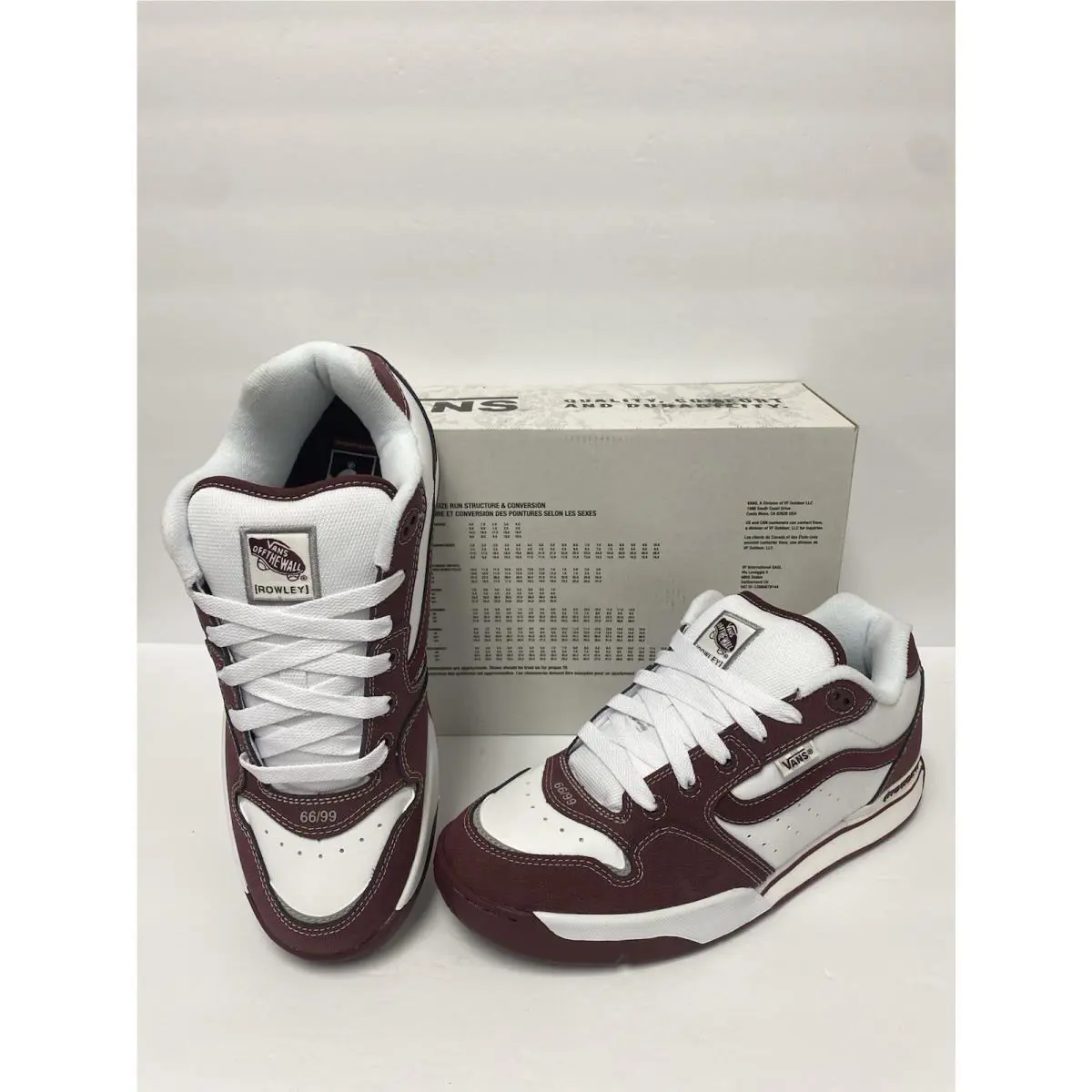 Vans shoes - ROWLEY XLT - ROWLEY XLT - PORT ROYALE WHITE 0