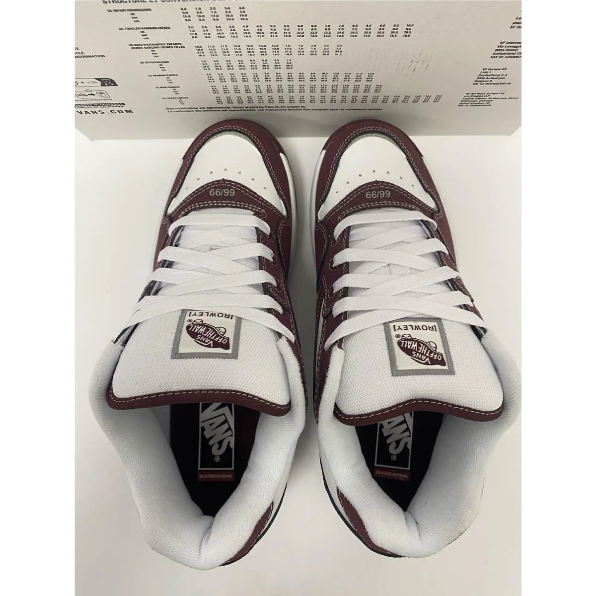 Vans shoes - ROWLEY XLT - ROWLEY XLT - PORT ROYALE WHITE 4