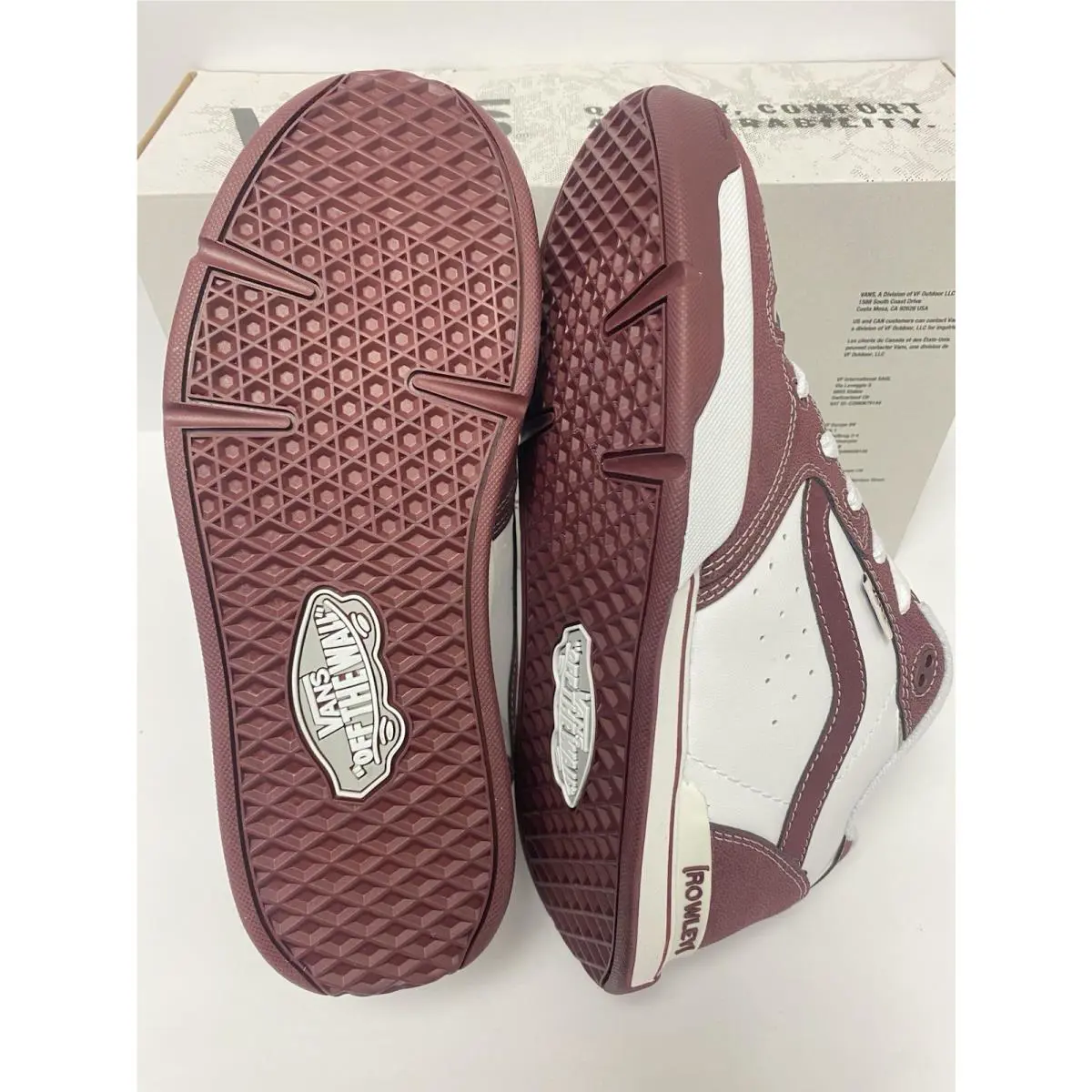 Vans shoes - ROWLEY XLT - ROWLEY XLT - PORT ROYALE WHITE 7