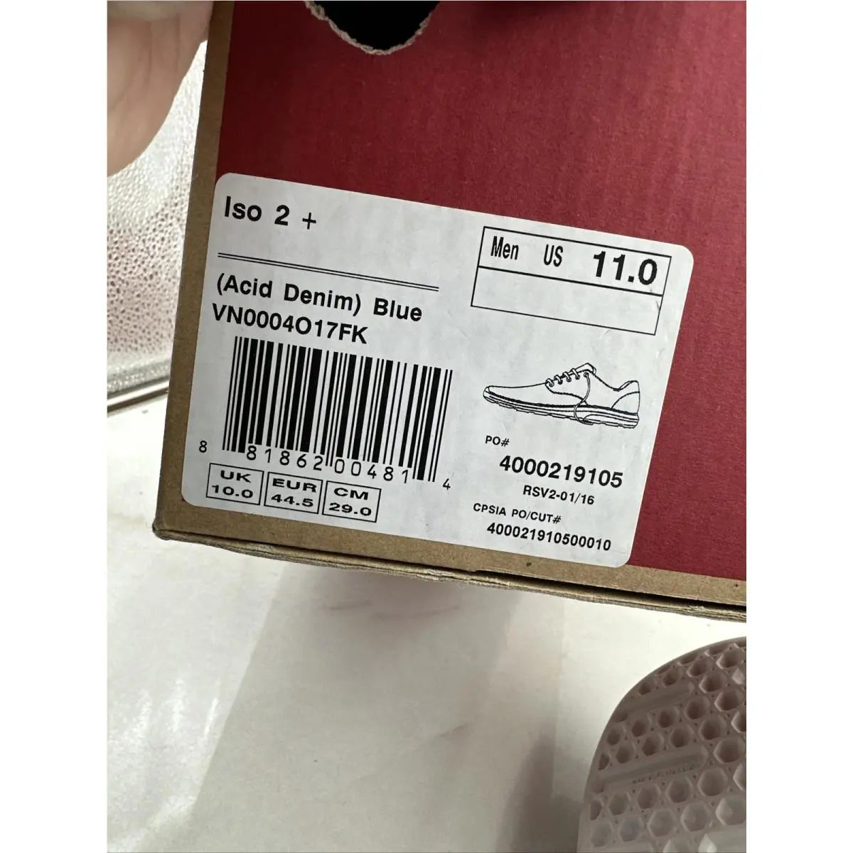 Vans shoes - Vans Iso 2 True - Iso True - Blue (UPC: 190285927182) 8