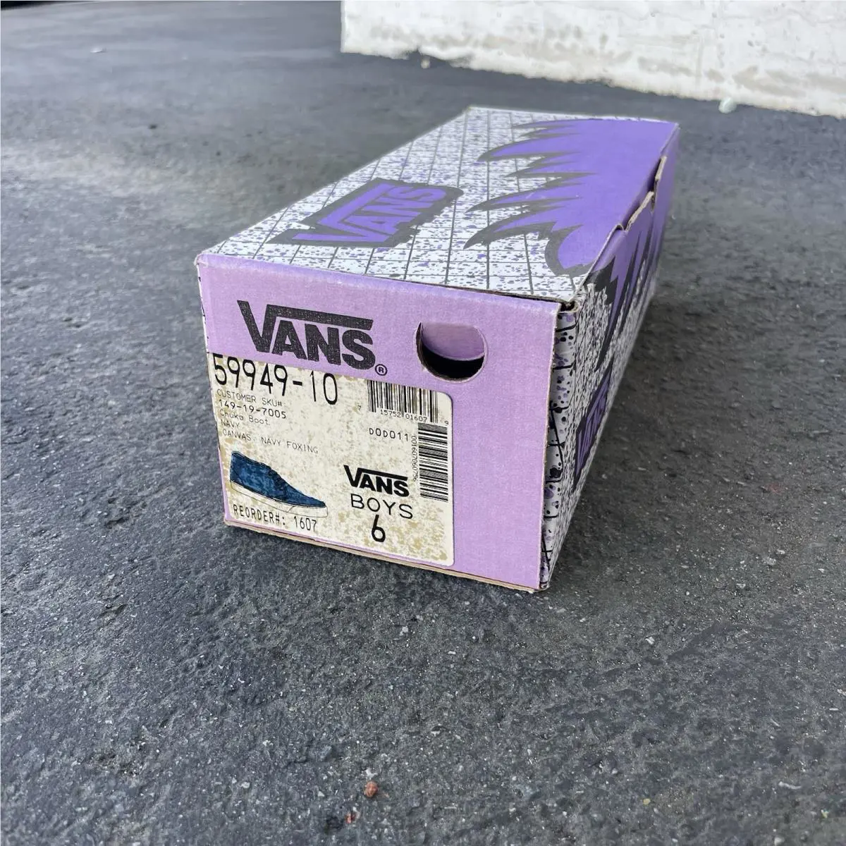 Vans shoes - 80s - Blue 4