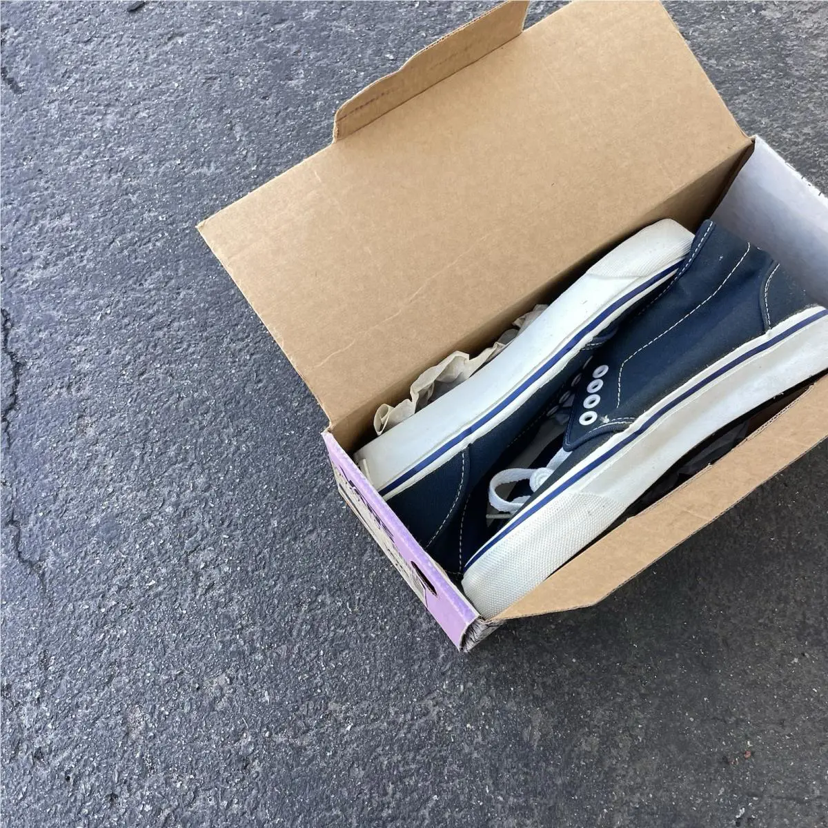Vans shoes - 80s - Blue 2