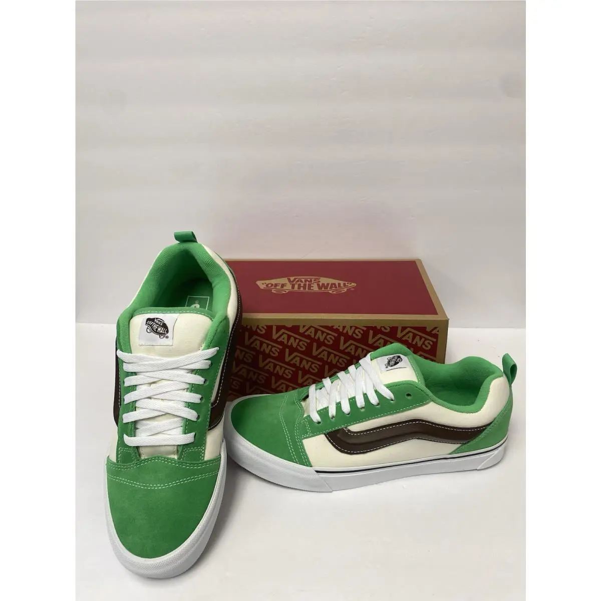 Vans shoes - VANS Knu Skool - Knu Skool - Green, Manufacturer: Gray 0