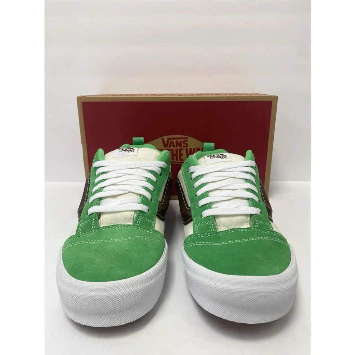 Vans shoes - VANS Knu Skool - Knu Skool - Green, Manufacturer: Gray 4