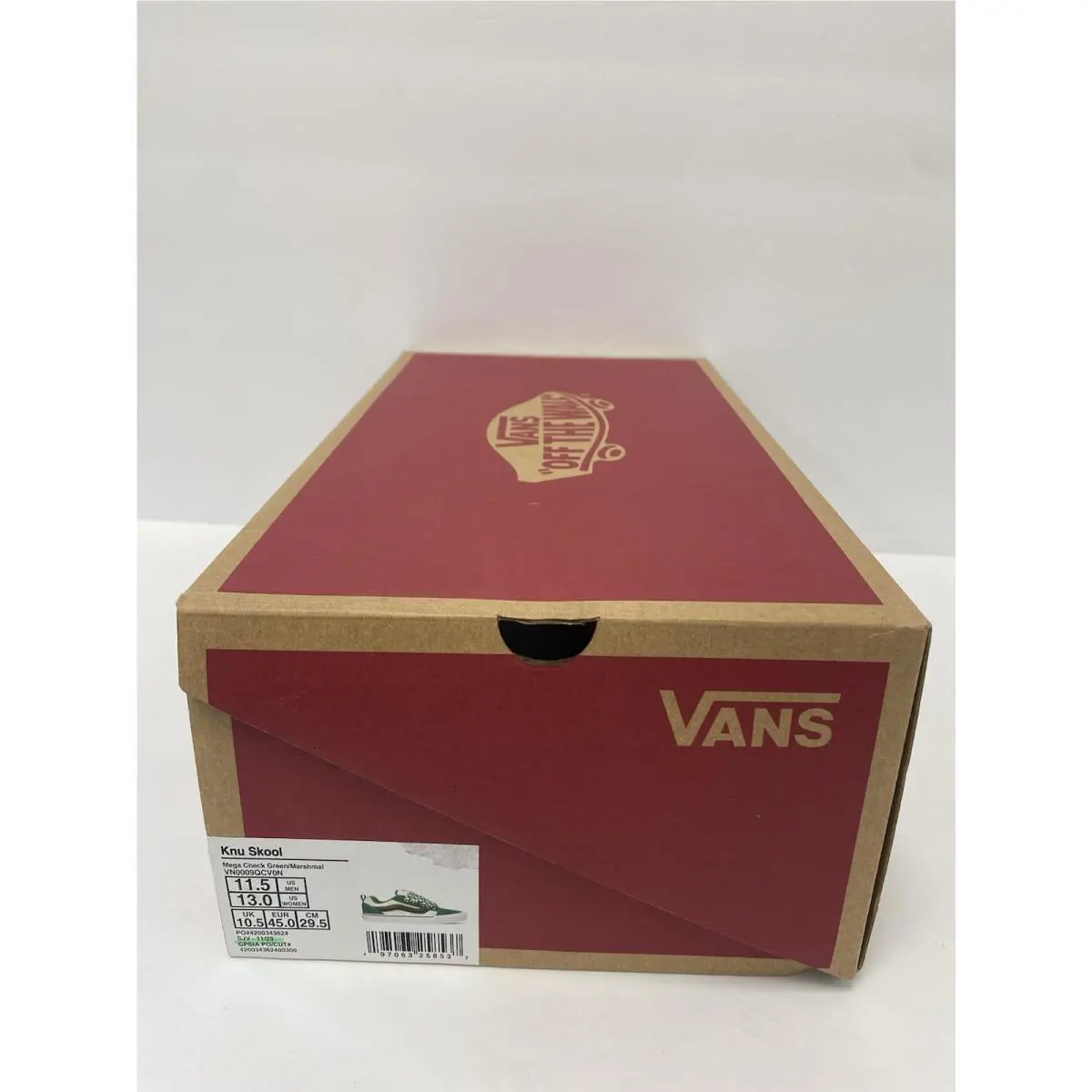 Vans shoes - VANS Knu Skool - Knu Skool - Green, Manufacturer: Gray 6
