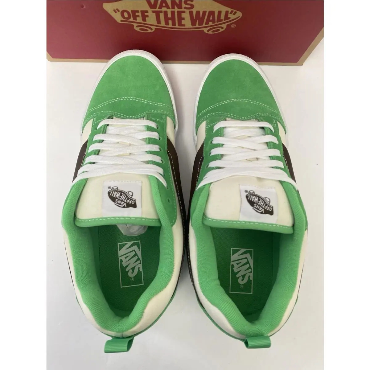 Vans shoes - VANS Knu Skool - Knu Skool - Green, Manufacturer: Gray 2