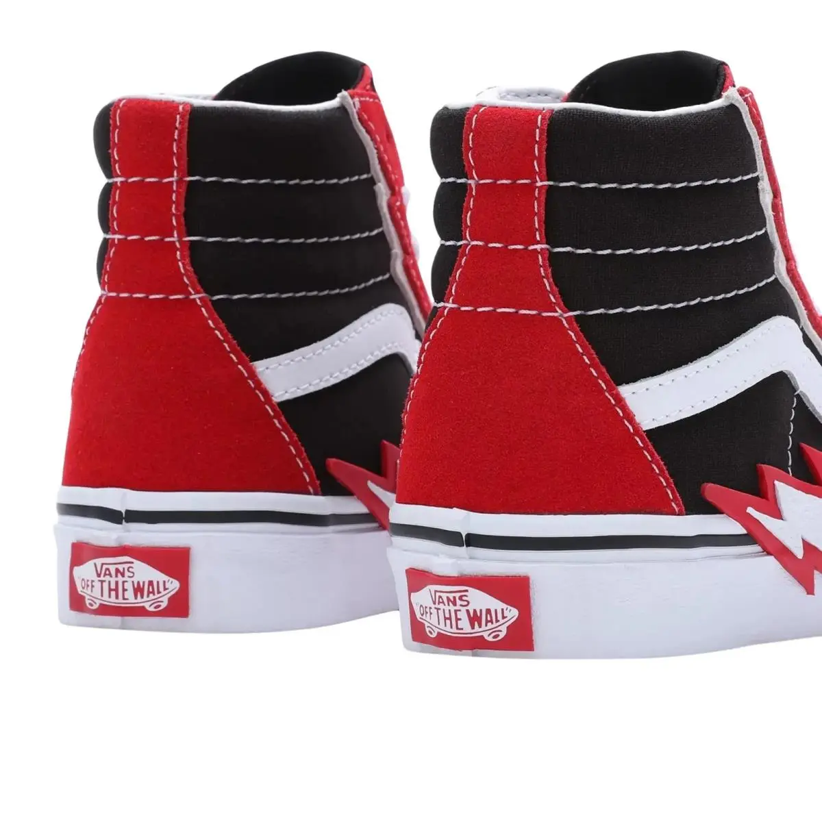 Vans shoes - VANS Sk8-Hi - VN0A5JIVYHU - Red, Manufacturer: Black/White/Checkerboard (UPC: 192828923613) 3