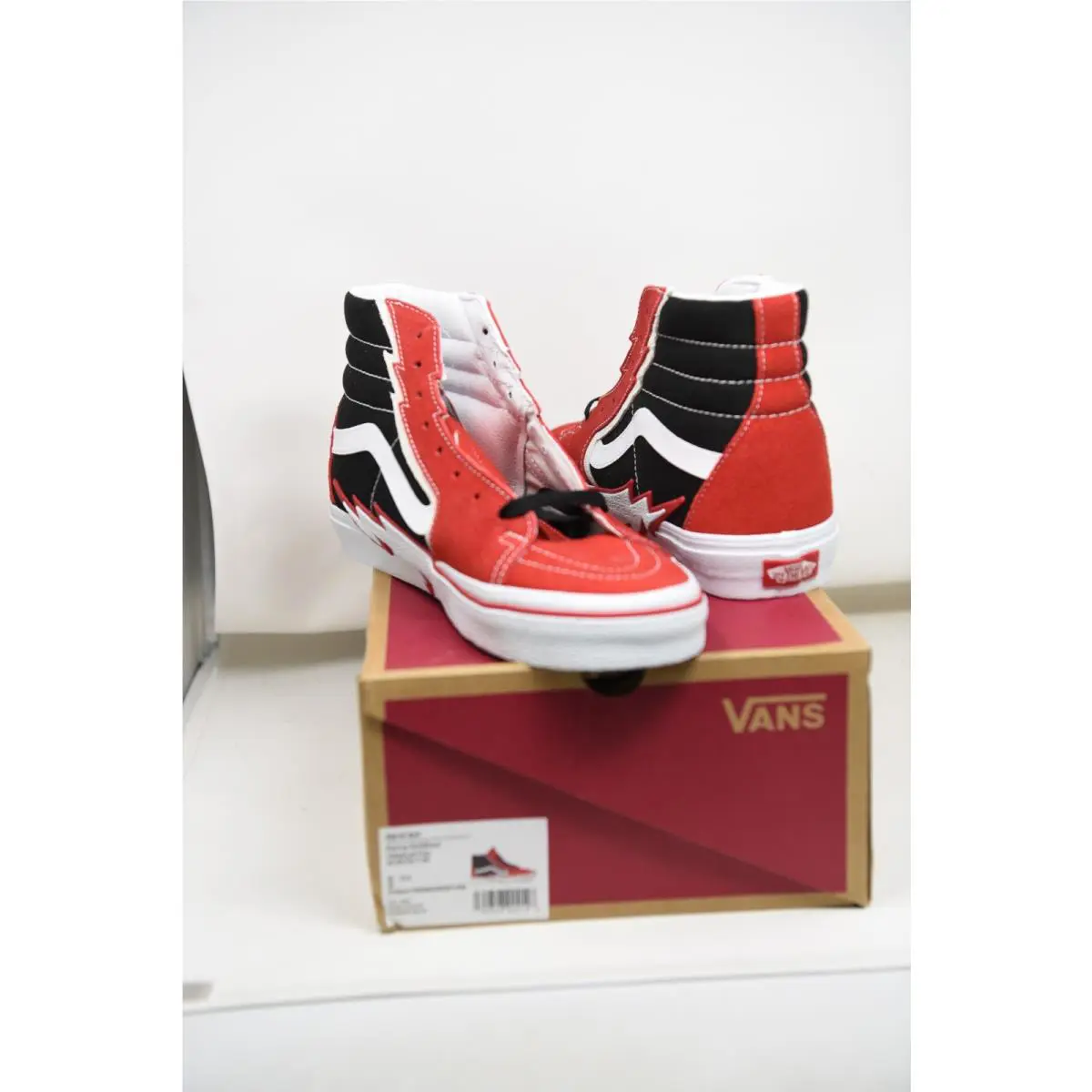 Vans shoes - VN0A5JIVYHU - VN0A5JIVYHU - Red, Black 9