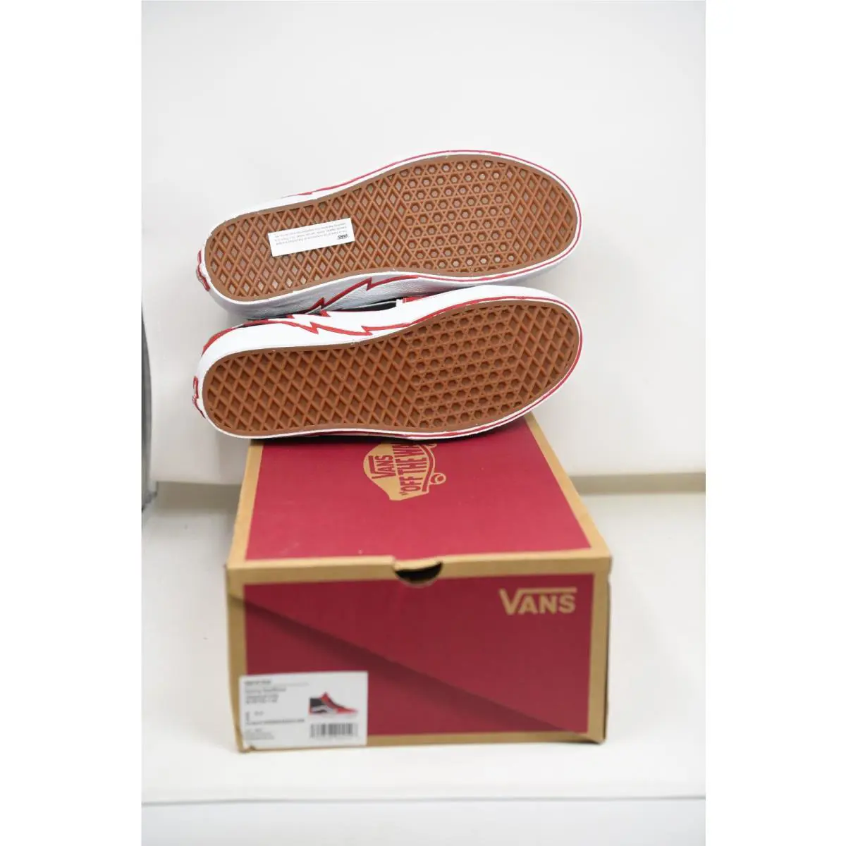 Vans shoes - VN0A5JIVYHU - VN0A5JIVYHU - Red, Black 11