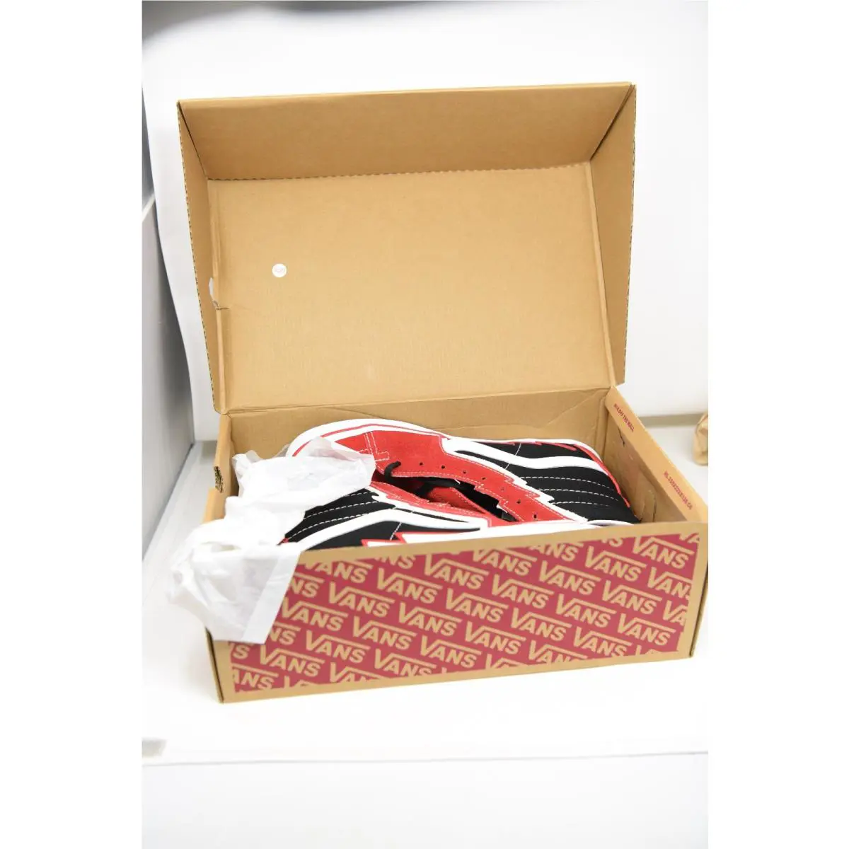 Vans shoes - VN0A5JIVYHU - VN0A5JIVYHU - Red, Black 4