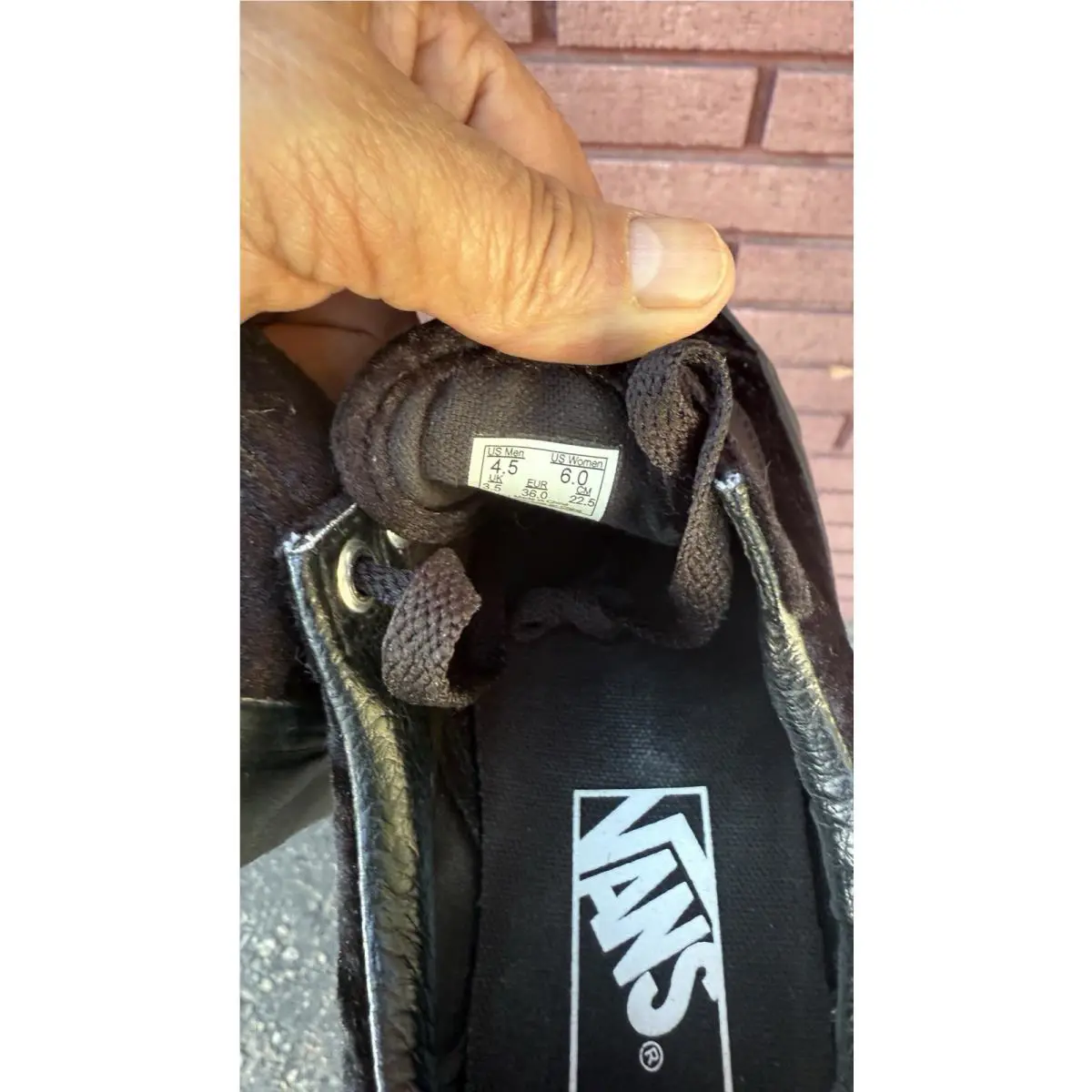 Vans shoes - VNOA38G1NQ9 - VNOA38G1NQ9 - Black 5