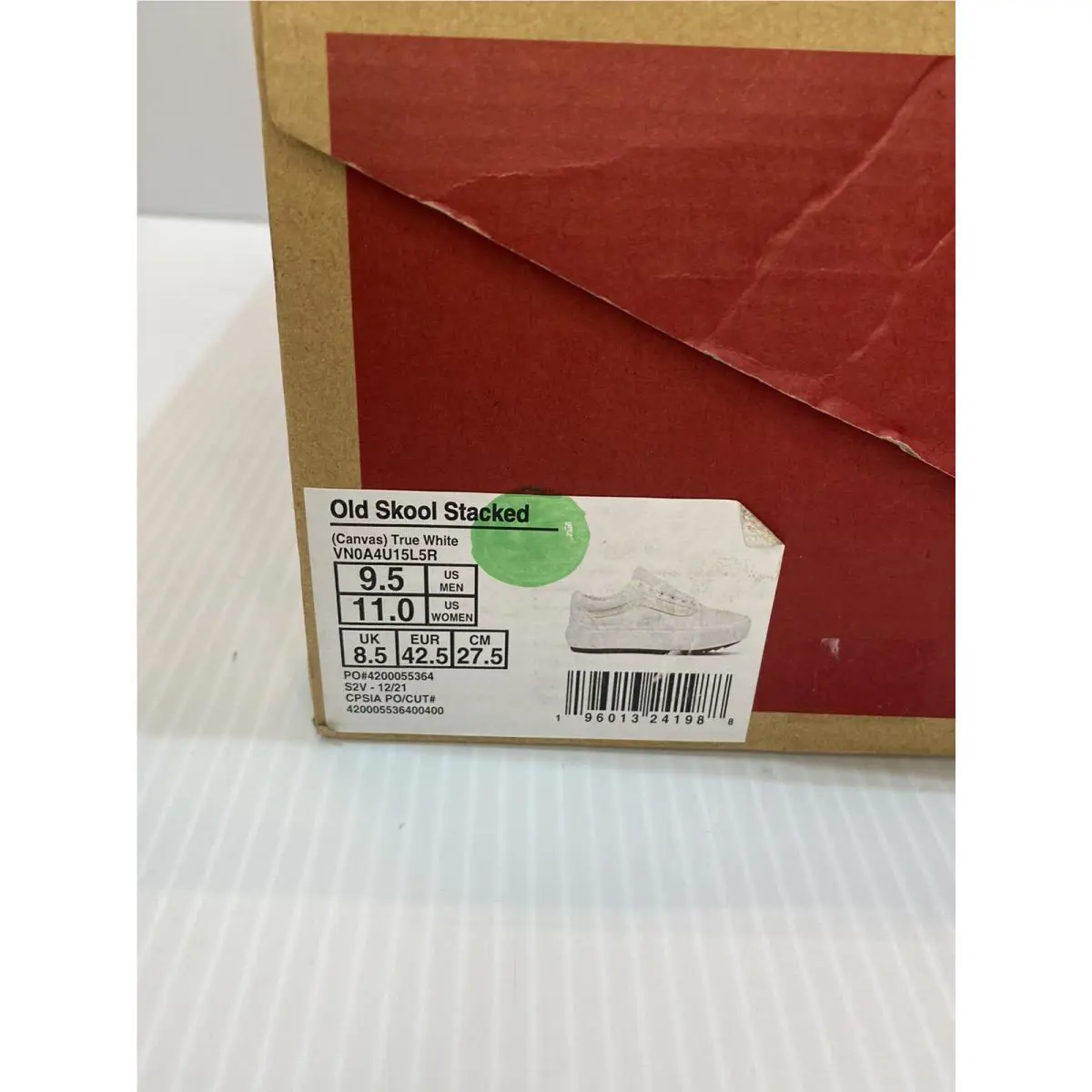 Vans shoes - VANS Old Skool - Old Skool - VN0A4U15L5R - White (UPC: 0196013241988) 8