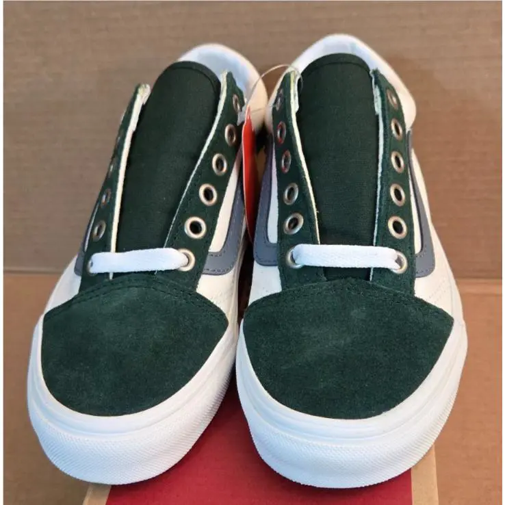 Vans shoes - VANS Off The Wall - Off The Wall - VN0A5JMIBLG - Varsity Canvas Blue/Green (UPC: 196244807052) 0