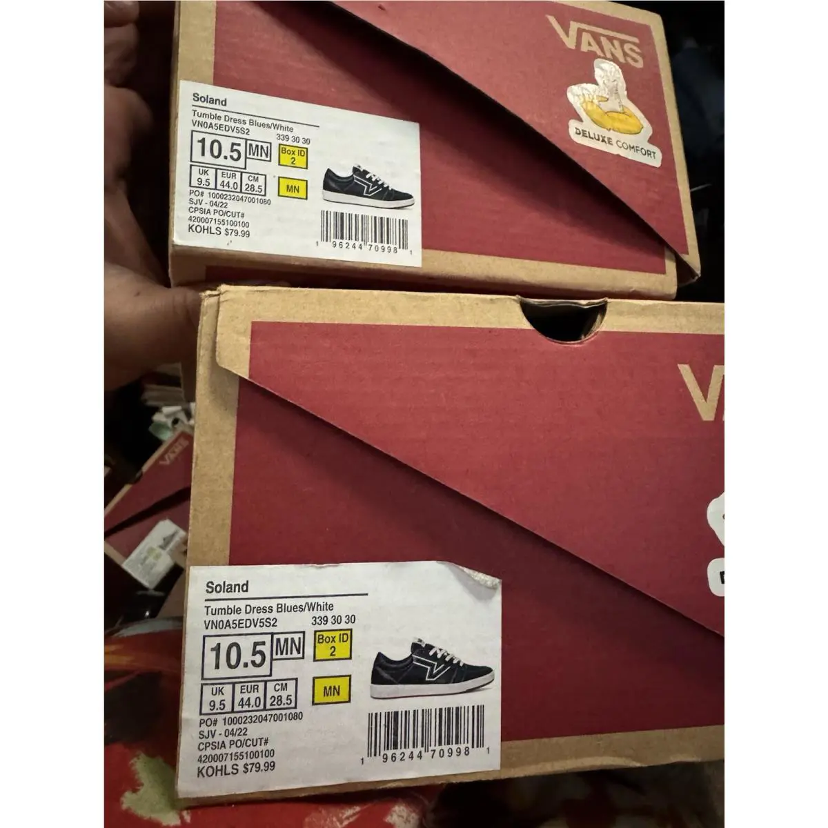 Vans shoes - Vans Soland Leather - Soland Leather - Blue 6