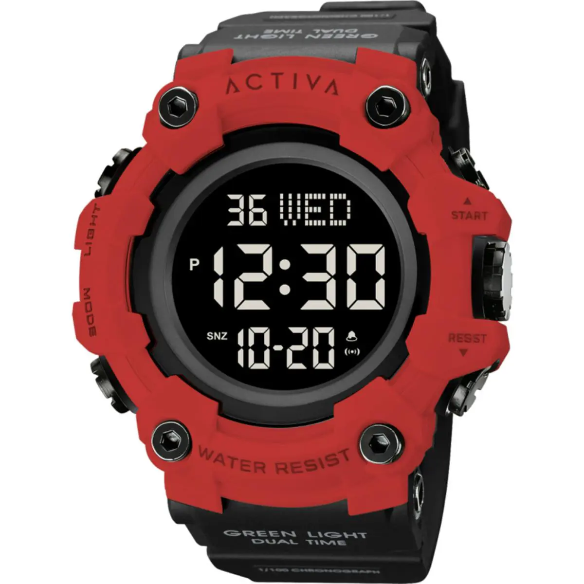 Watch Activa X Invicta Digital Men`s Watch - 53mm Black ACW1968-006