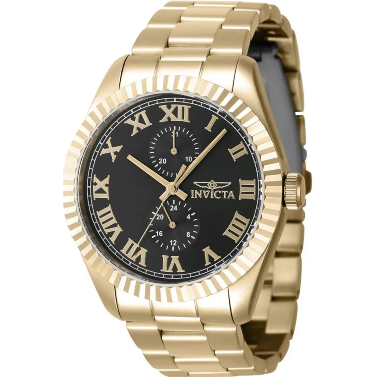 Invicta Men`s 47429 Specialty Quartz Multifunction Black Dial Watch