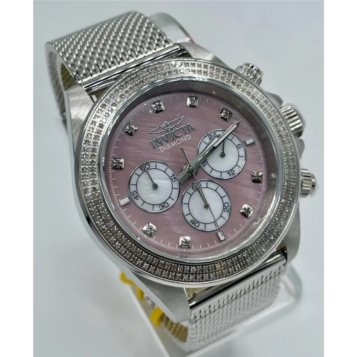 Invicta Elite Diamond 0.88 Carat Diamond Men`s Watch w/ Mop Dial 48754