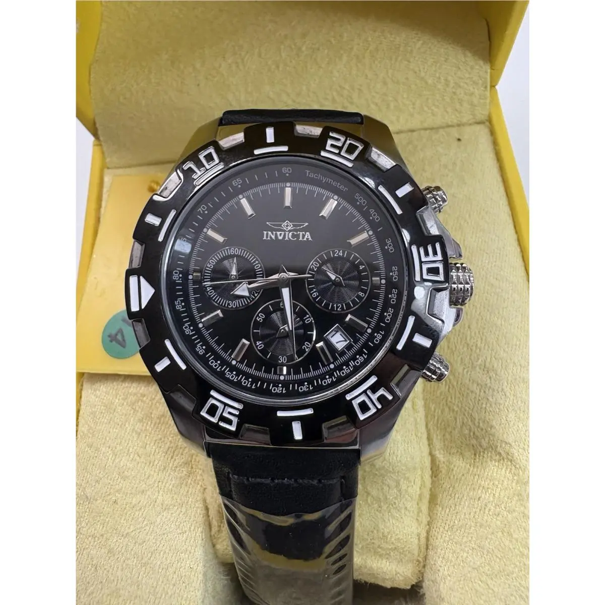 Invicta Specialty Men’s Watch 6407 Black Dial Chronograph