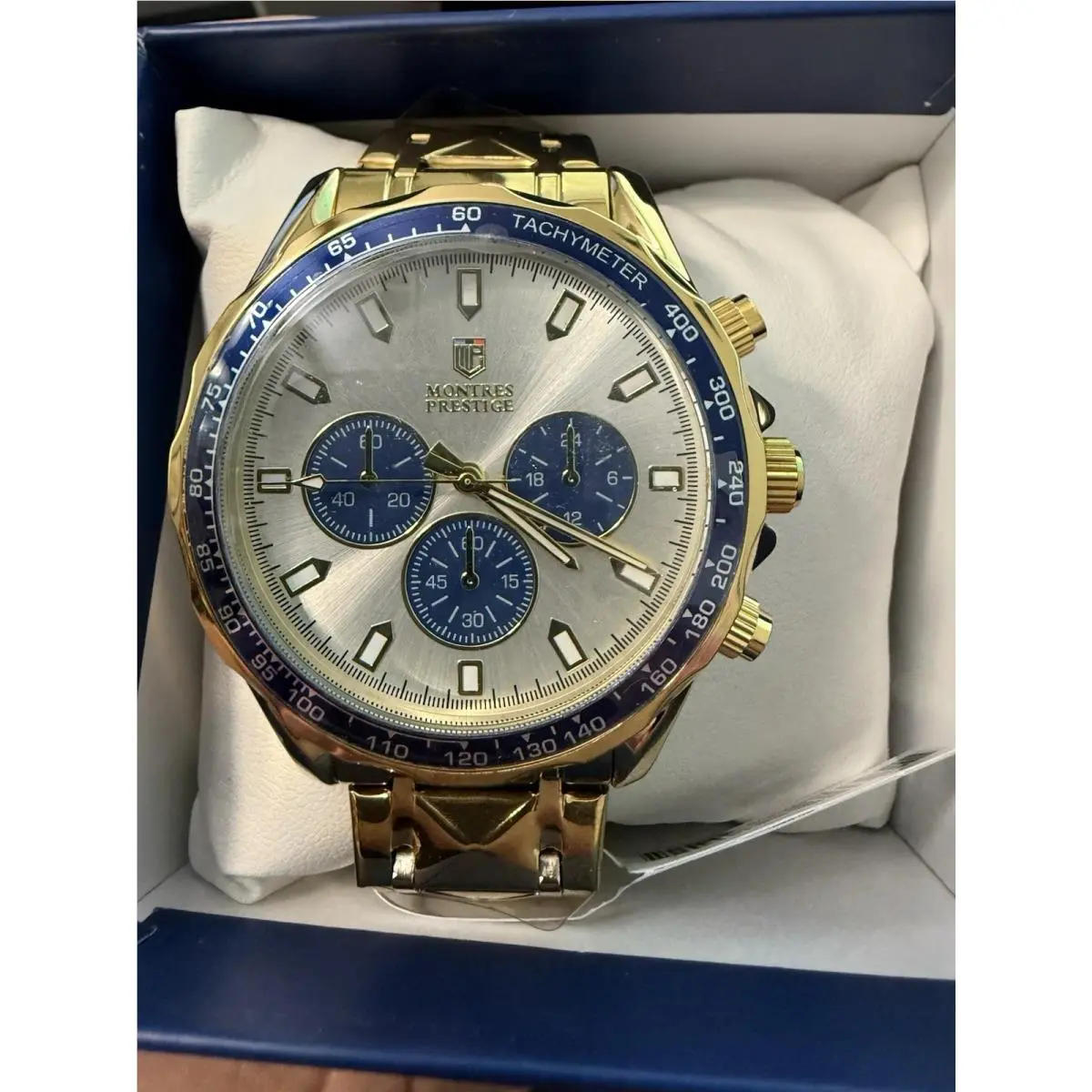 Montres Prestige X men`s Watch - 44.5mm Gold MPW-0353 by Invicta