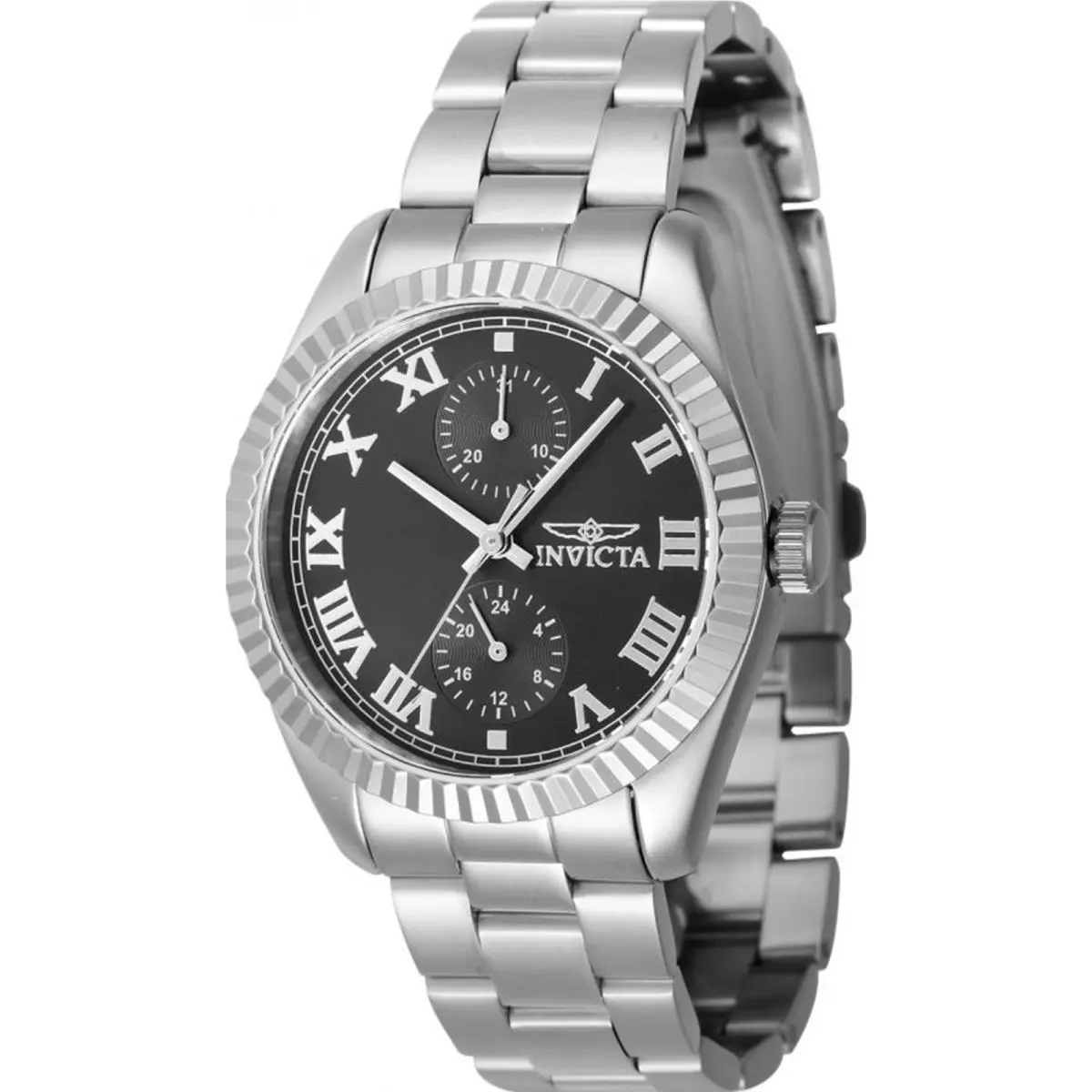 Invicta Women`s 47434 Specialty Quartz Multifunction Black Dial Watch