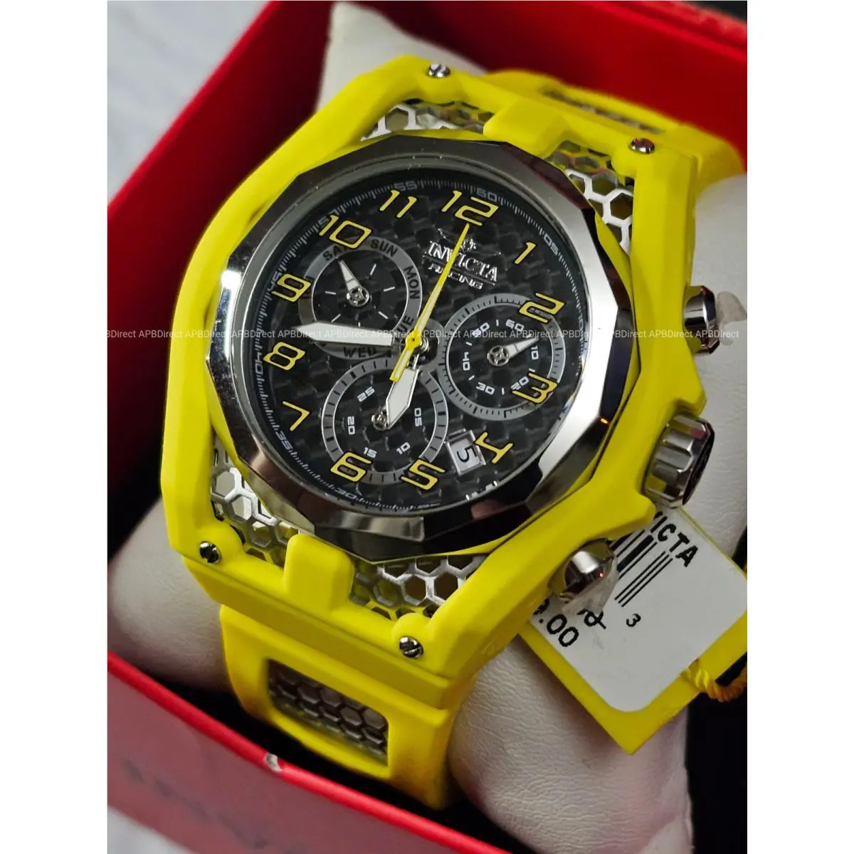 Invicta - Swiss Z60 Chronograph - Racing Edition - Quartz SS Inserts Mens Watch