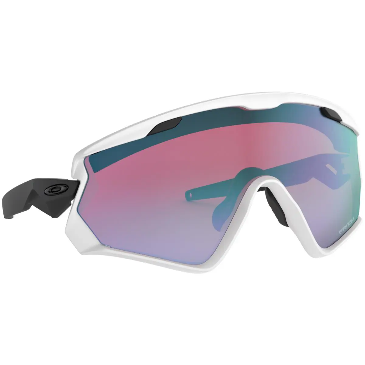 OO9418-17 Wind Jacket 2.0 White Prizm w/ Prizm Iridium Lenses by Oakley