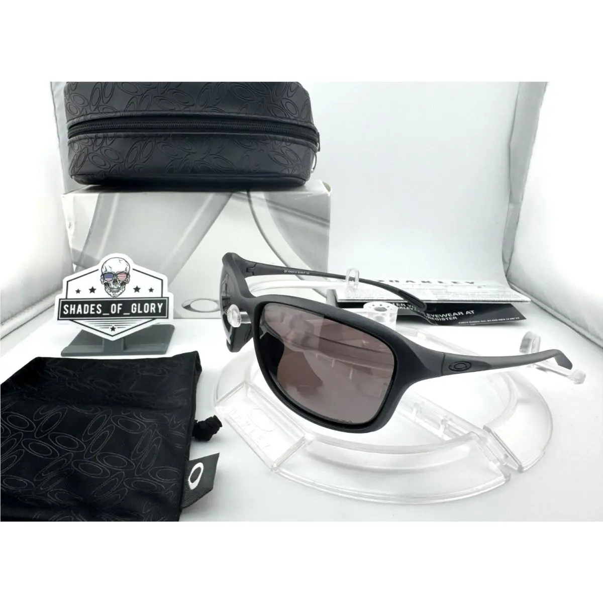 Oakley Shes Unstoppable Steel W/ Prizm Daily Polarized Sunglasses OO9297-05