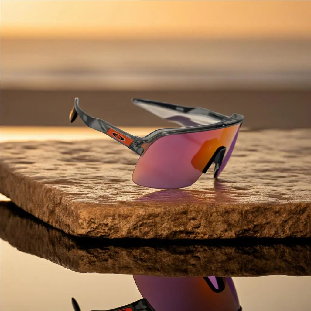 Oakley Sutro Lite Sunglasses Matte Grey Ink Frame Prizm Road Lens