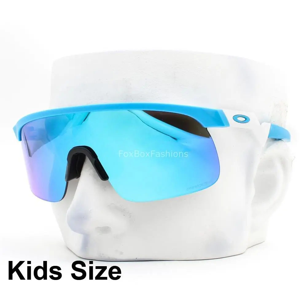 Youth Fit Sunglasses Resistor XS Matte Sky Blue OJ9010-2523 Kids Size by Oakley